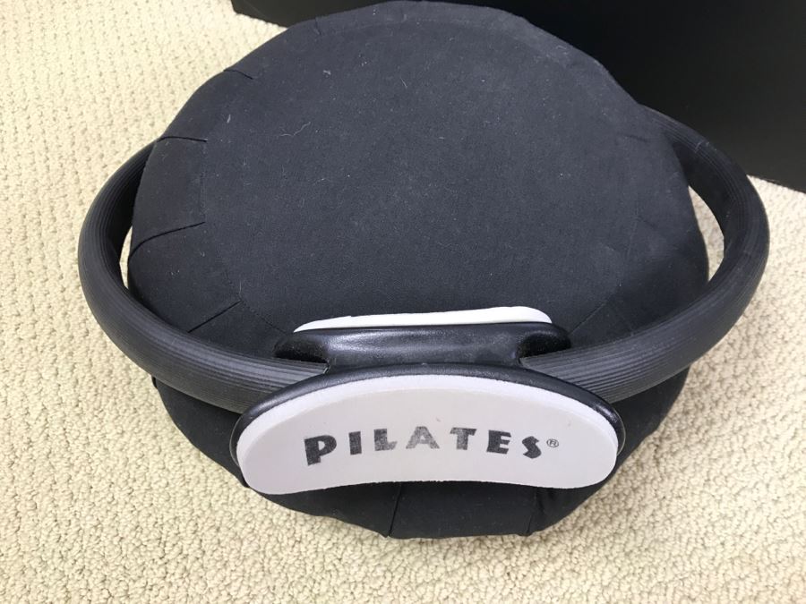 Excercise Lot Includes PILATES Box, PILATES Bar, PILATES Magic Circle, Brown Pillow And Living Yoga Exercise Equipment [Photo 5]