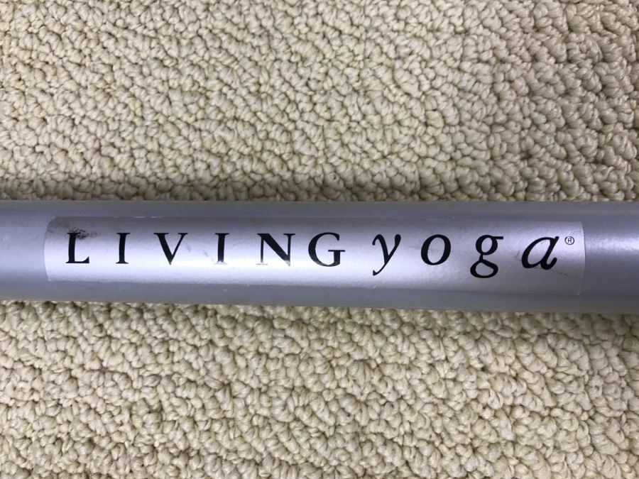 Excercise Lot Includes PILATES Box, PILATES Bar, PILATES Magic Circle, Brown Pillow And Living Yoga Exercise Equipment [Photo 8]