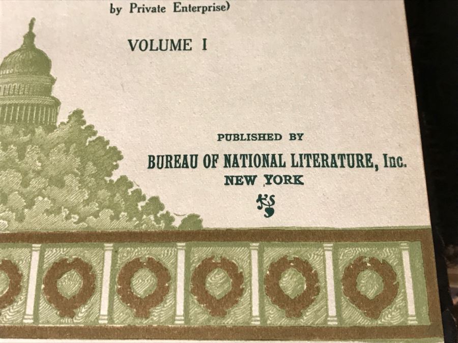 Antique Books 18 Volumes - Compilation Of The Messages And Papers Of The Presidents Leatherbound Hardcover Books 1897 [Photo 12]