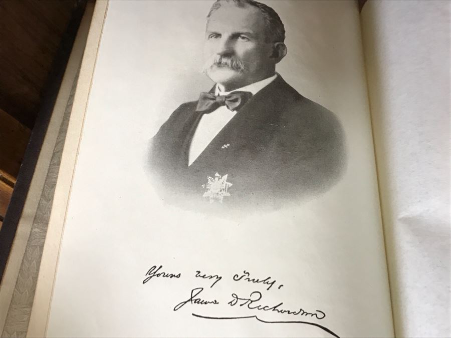 Antique Books 18 Volumes - Compilation Of The Messages And Papers Of The Presidents Leatherbound Hardcover Books 1897 [Photo 2]
