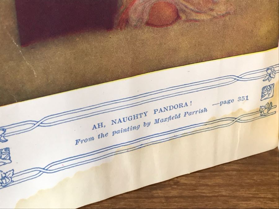 The Junior Classics Library For Boys And Girls Leatherbound Books P F Collier & Son Co 1918 10 Volumes Featuring Illustrations From Artists Including Maxfield Parrish [Photo 21]