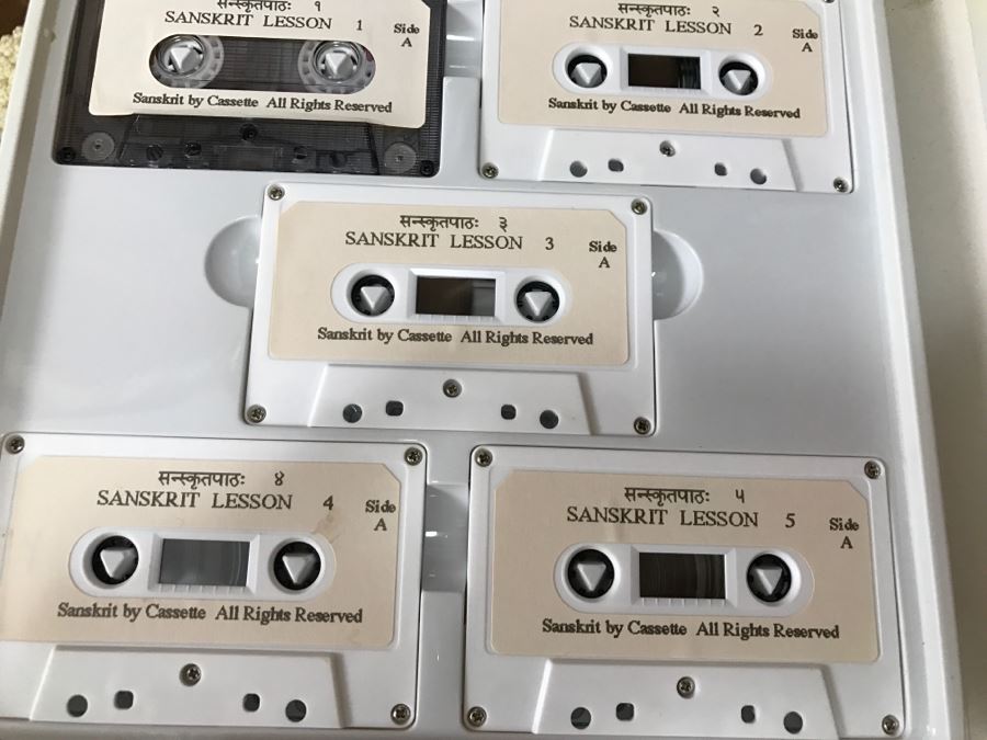 Book Lot With How To Read Sanskrit Manual And Tape Set [Photo 10]
