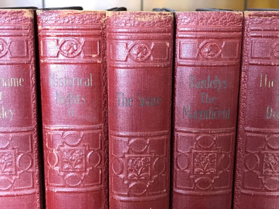 Collection Of 17 Books - The Writings Of Rafael Sabatini Books Leather Bound Hardcover 1924-1935 Houghton Mifflin Company [Photo 20]