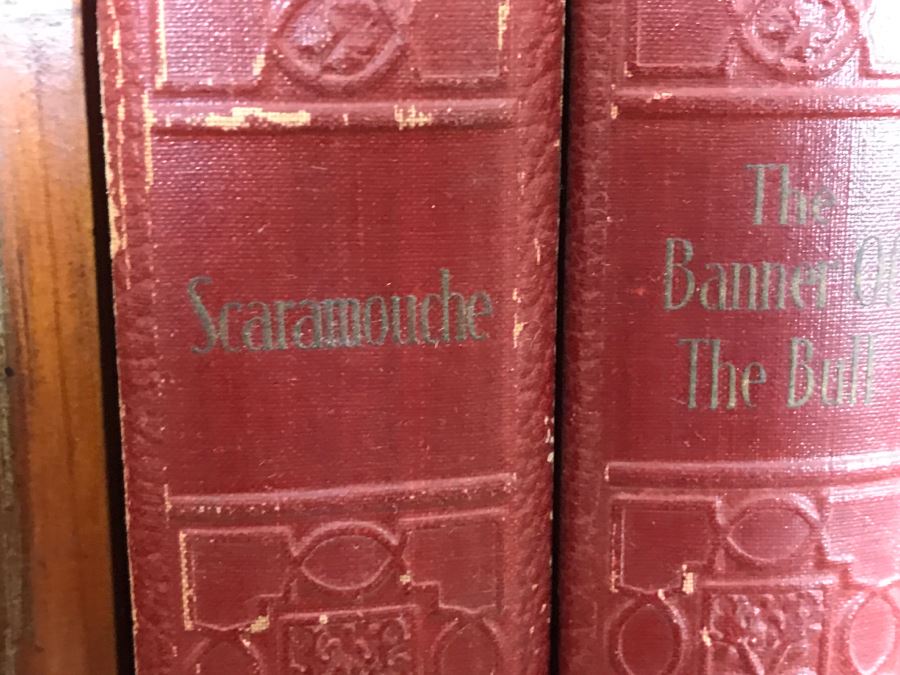 Collection Of 17 Books - The Writings Of Rafael Sabatini Books Leather Bound Hardcover 1924-1935 Houghton Mifflin Company [Photo 15]