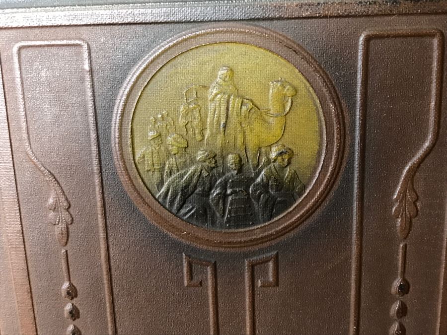 Set Of 4 Vintage 1922 Books 'The Human Interest Library' Visualized Knowledge Midland Press [Photo 4]