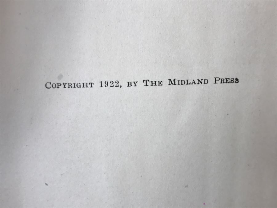 Set Of 4 Vintage 1922 Books 'The Human Interest Library' Visualized Knowledge Midland Press [Photo 13]