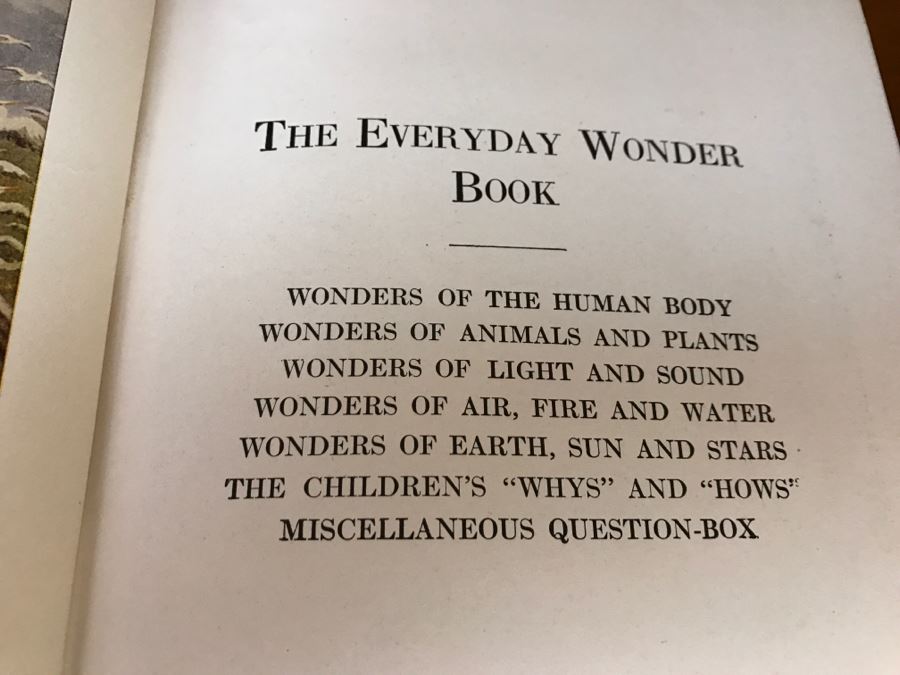 Set Of 4 Vintage 1922 Books 'The Human Interest Library' Visualized Knowledge Midland Press [Photo 17]