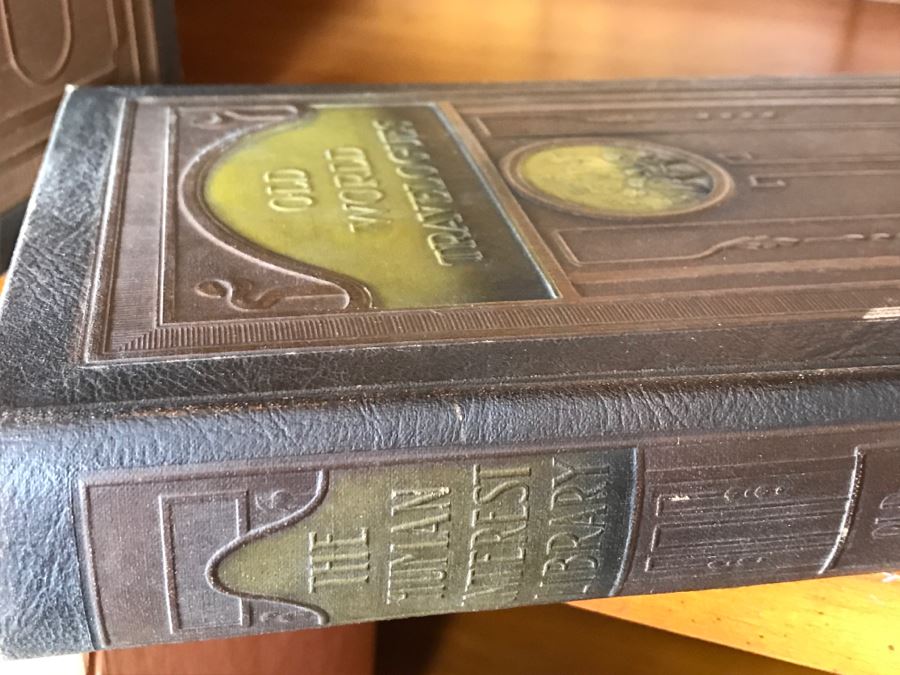 Set Of 4 Vintage 1922 Books 'The Human Interest Library' Visualized Knowledge Midland Press [Photo 5]