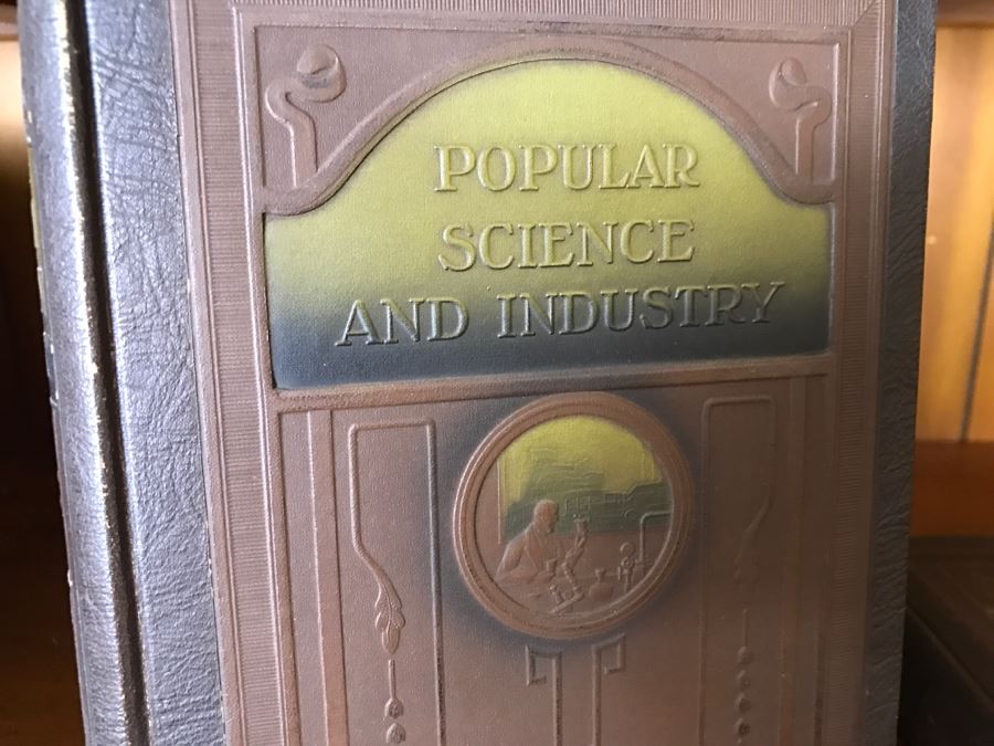 Set Of 4 Vintage 1922 Books 'The Human Interest Library' Visualized Knowledge Midland Press [Photo 9]