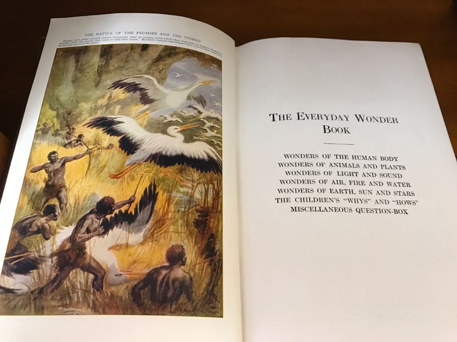 Set Of 4 Vintage 1922 Books 'The Human Interest Library' Visualized Knowledge Midland Press [Photo 16]