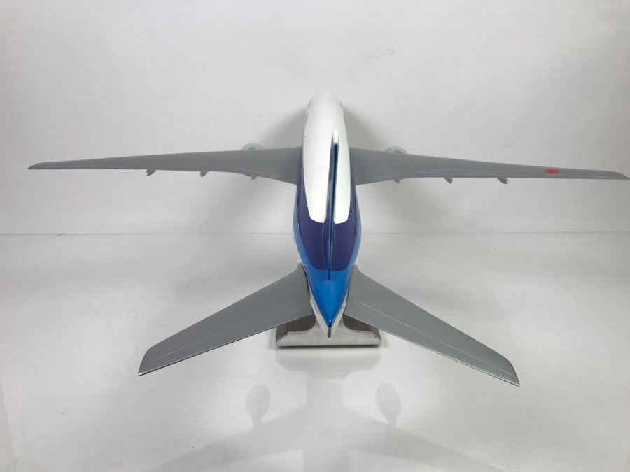 Pacific Miniatures PacMin Precision 1/100 Scale Model Airplane Of ANA All Nippon Airways Boeing 777-300 With Box [Photo 23]