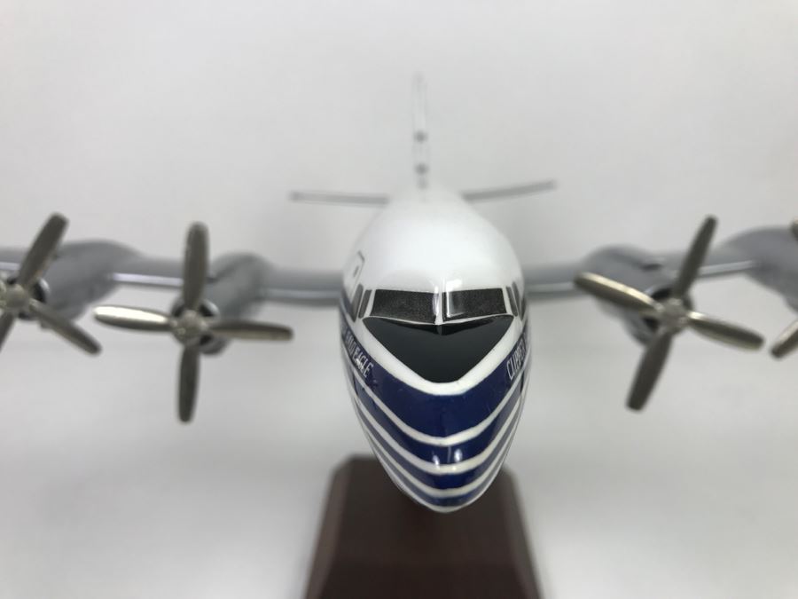 Atlantic Models Precision Model Airplane Pan American World Airways Pan Am DC-7C Clipper Bald Eagle PAA With Box [Photo 24]