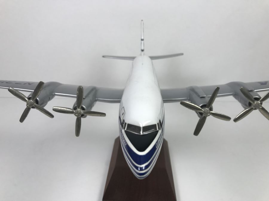 Atlantic Models Precision Model Airplane Pan American World Airways Pan Am DC-7C Clipper Bald Eagle PAA With Box [Photo 23]