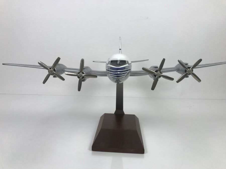 Atlantic Models Precision Model Airplane Pan American World Airways Pan Am DC-7C Clipper Bald Eagle PAA With Box [Photo 22]