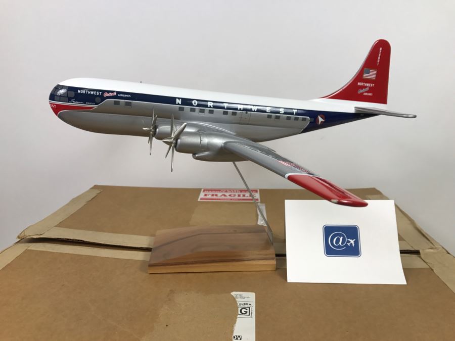 Atlantic Models Precision Model Airplane Northwest Orient Airlines With Box [Photo 3]