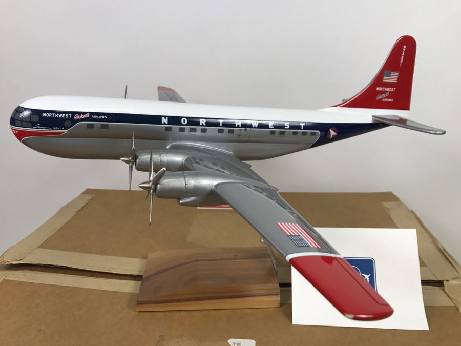 Atlantic Models Precision Model Airplane Northwest Orient Airlines With Box [Photo 1]