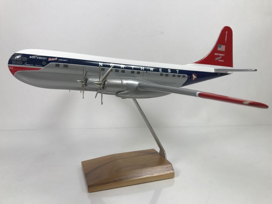 Atlantic Models Precision Model Airplane Northwest Orient Airlines With Box [Photo 6]
