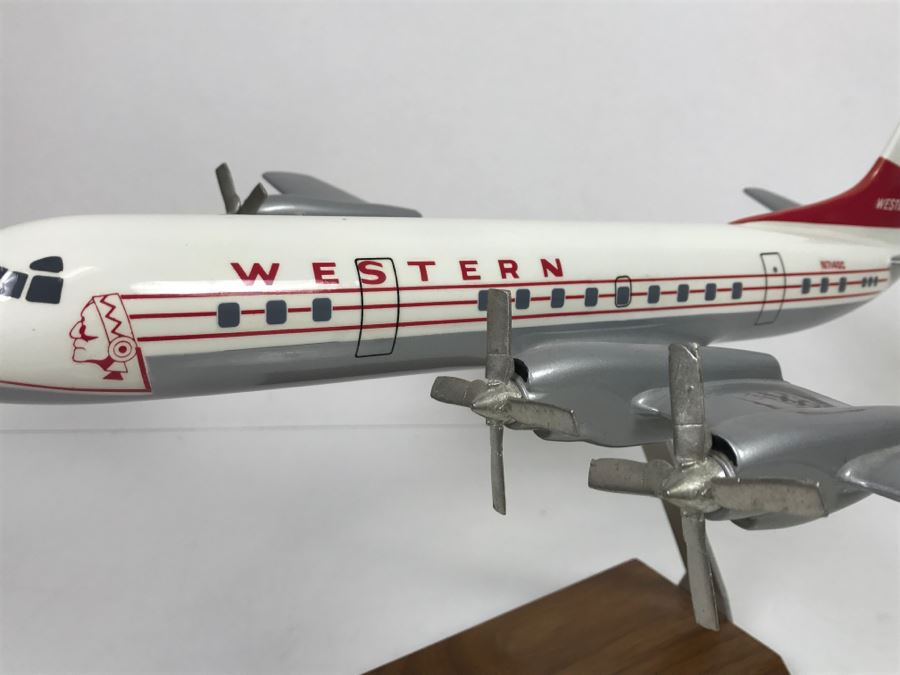 Atlantic Models Precision Model Airplane Western Airways No Box [Photo 10]