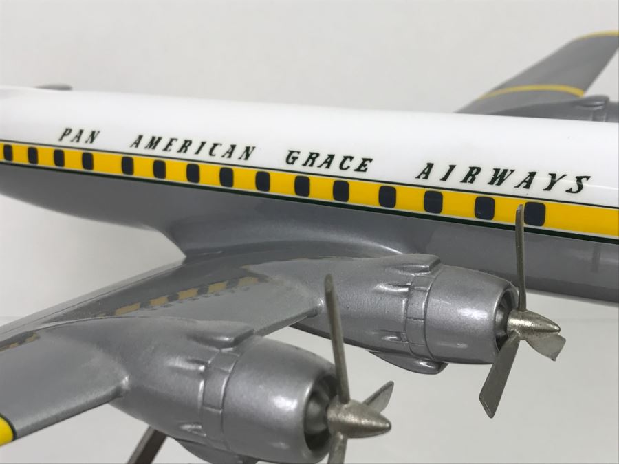 Atlantic Models Precision Model Airplane Pan American Grace Airways El Pacifico Panagra No Box [Photo 6]