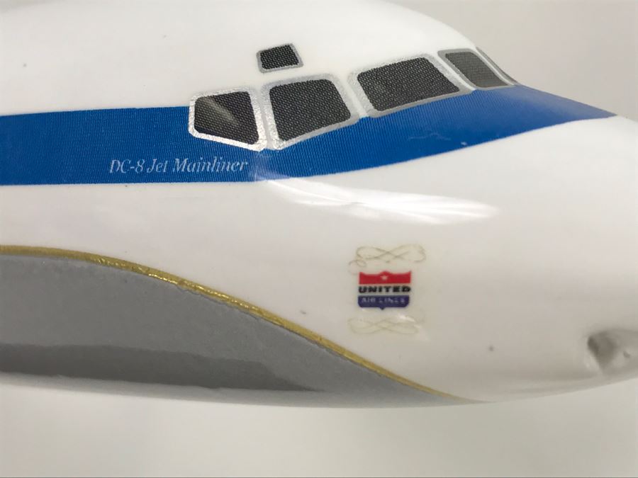 Atlantic Models Precision Model United Airlines DC-8 Jet Mainliner No Box [Photo 3]