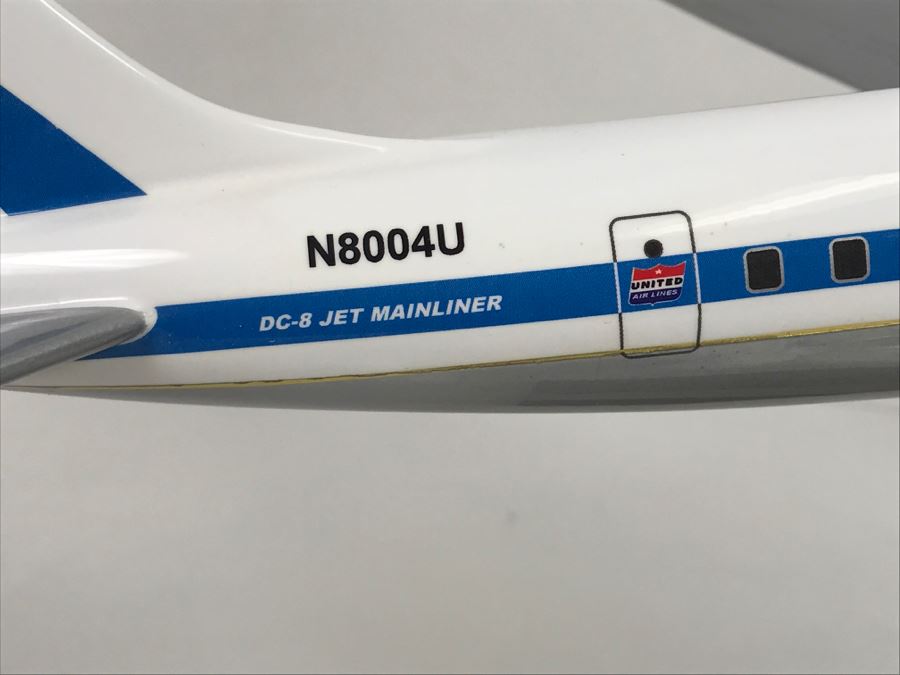 Atlantic Models Precision Model United Airlines DC-8 Jet Mainliner No Box [Photo 7]