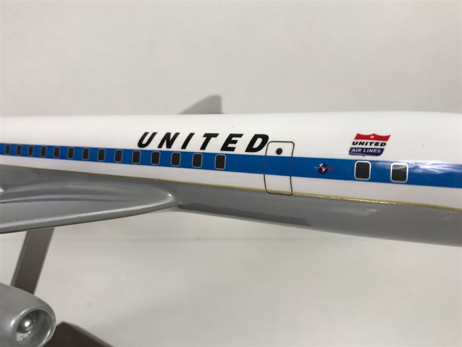 Atlantic Models Precision Model United Airlines DC-8 Jet Mainliner No Box [Photo 4]