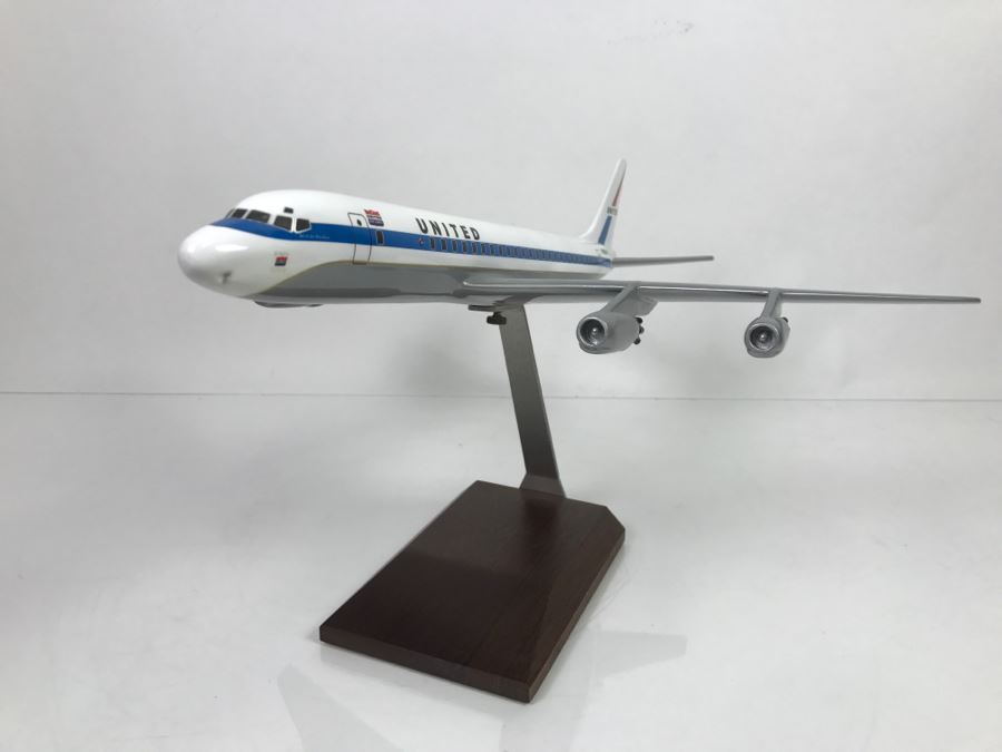 Atlantic Models Precision Model United Airlines DC-8 Jet Mainliner No Box [Photo 10]