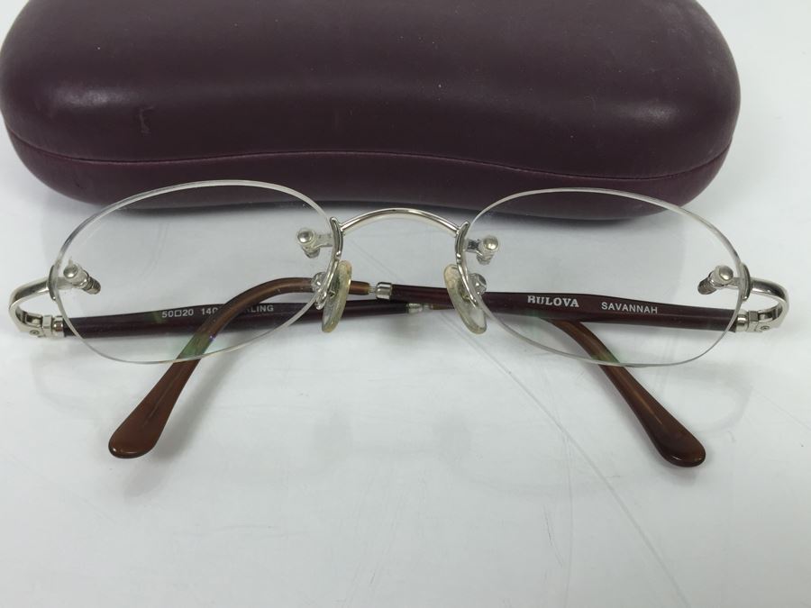 BULOVA Prescription Sterling Silver Glasses [Photo 2]