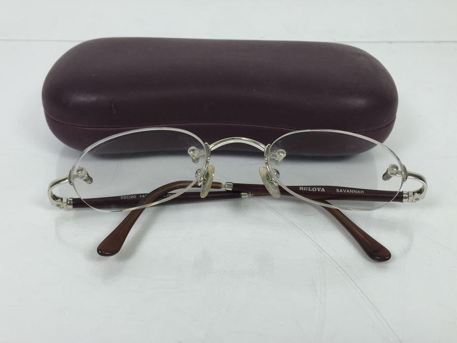 BULOVA Prescription Sterling Silver Glasses [Photo 1]