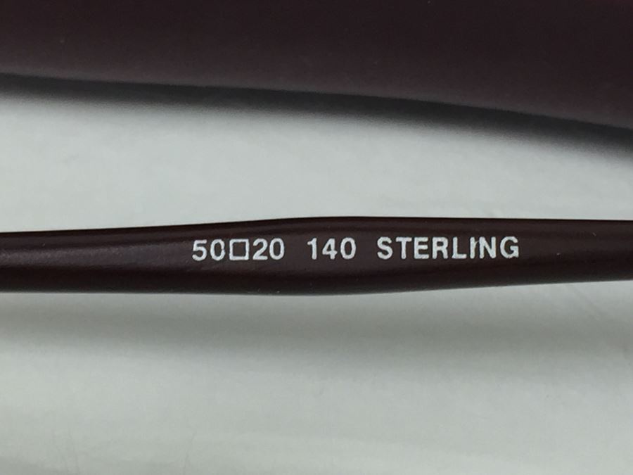 BULOVA Prescription Sterling Silver Glasses [Photo 4]