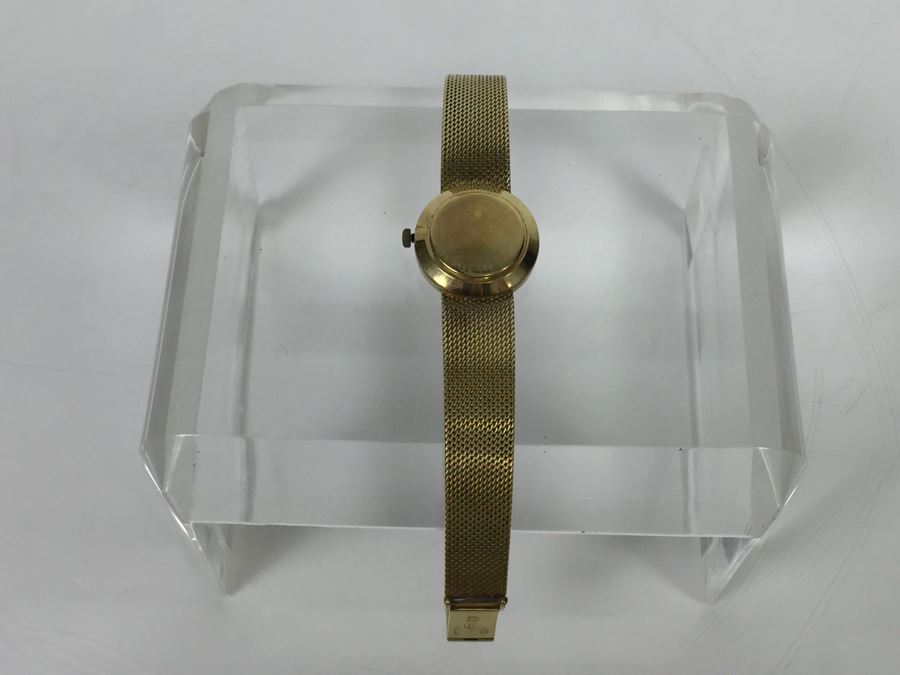 MOVADO ZENITH 14K Gold Watch With 14K Gold Watch Band Swiss [Photo 8]