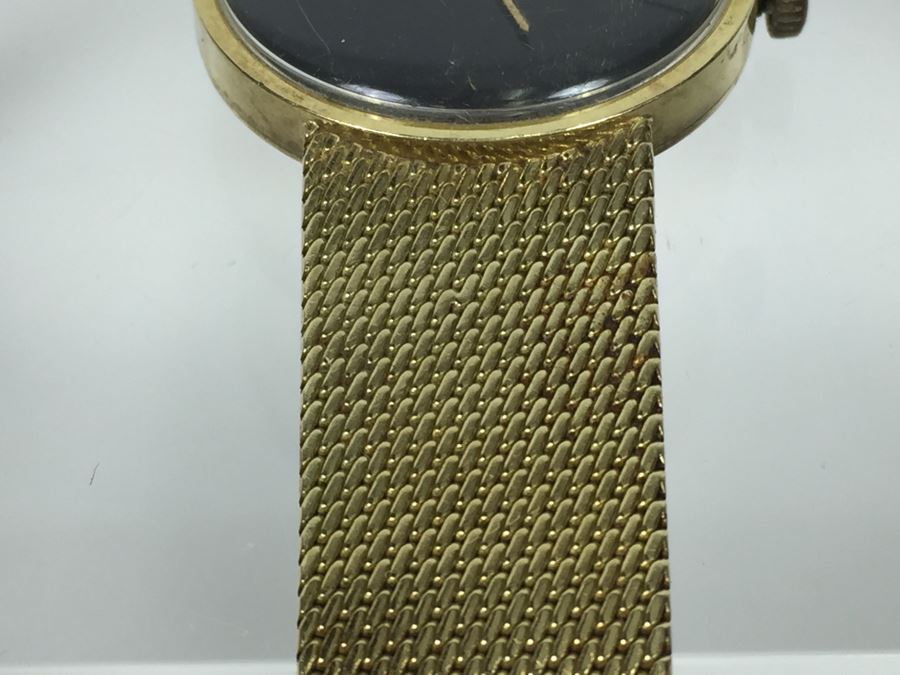 MOVADO ZENITH 14K Gold Watch With 14K Gold Watch Band Swiss [Photo 5]