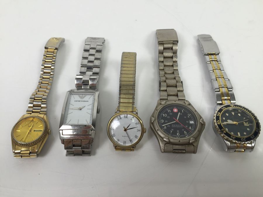 Collection Of (5) Vintage Watches [Photo 1]