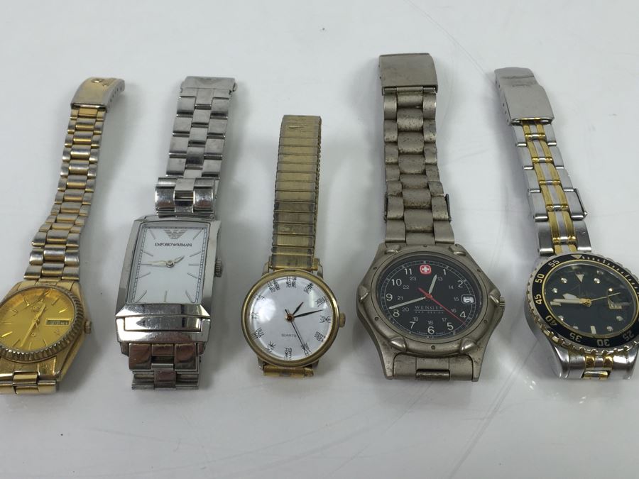 Collection Of (5) Vintage Watches [Photo 2]