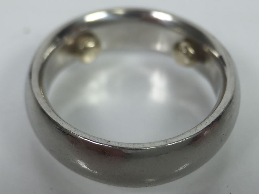 PLATINUM Ring 9.3g Marked BZ PLAT 95% PLAT $269 MV [Photo 6]