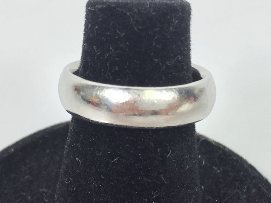PLATINUM Ring 9.3g Marked BZ PLAT 95% PLAT $269 MV [Photo 2]
