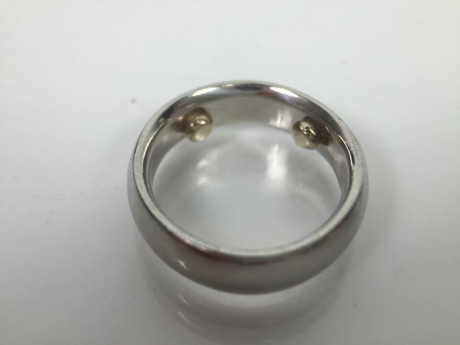 PLATINUM Ring 9.3g Marked BZ PLAT 95% PLAT $269 MV [Photo 3]