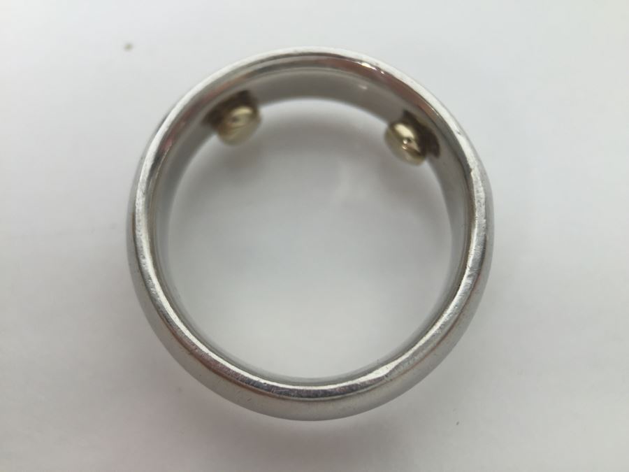 PLATINUM Ring 9.3g Marked BZ PLAT 95% PLAT $269 MV [Photo 4]