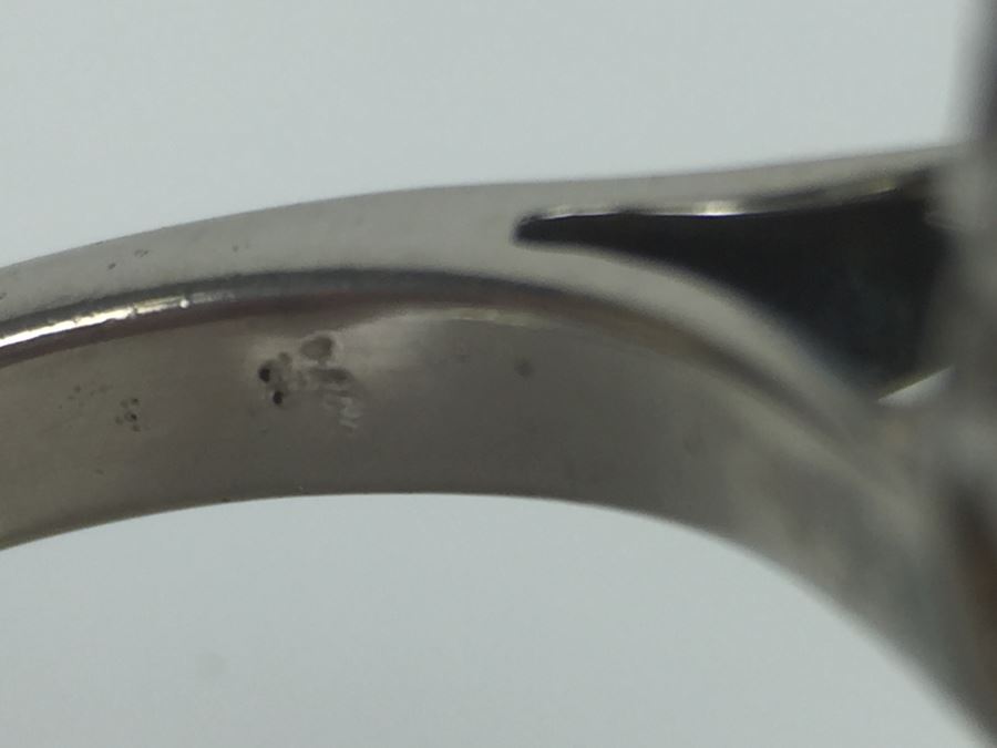 Sterling Silver Natural Citrine Apx 2.69 Carat 10 X 8 X 5.9MM 3.8g [Photo 17]