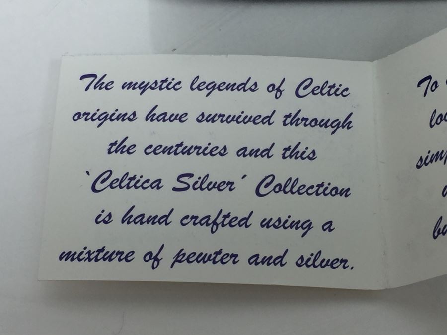 Bramblee Designs Post Earrings Celtica Silver Mixture Of Pewter And Silver [Photo 5]