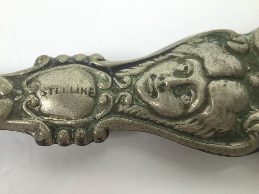 Vintage Sterling Silver Handle Button Hook [Photo 4]
