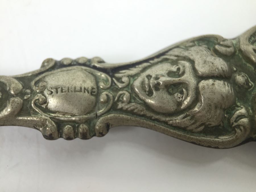 Vintage Sterling Silver Handle Button Hook [Photo 5]