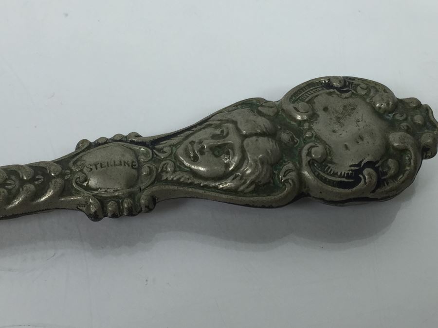 Vintage Sterling Silver Handle Button Hook [Photo 3]