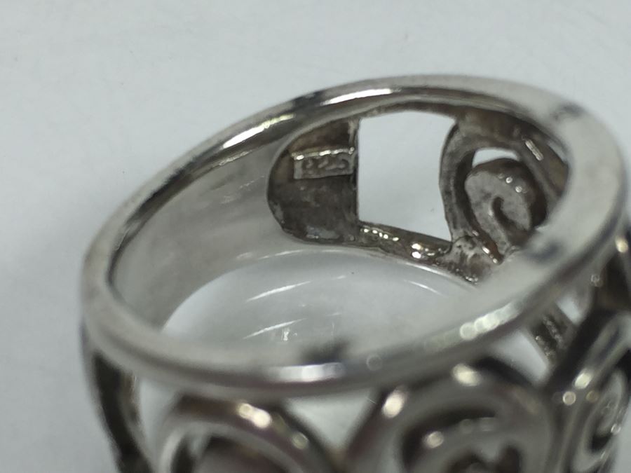Sterling Silver Ring 6.4g [Photo 6]