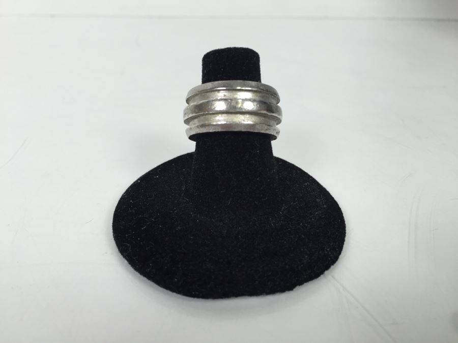 Sterling Silver Ring 9.6g [Photo 1]