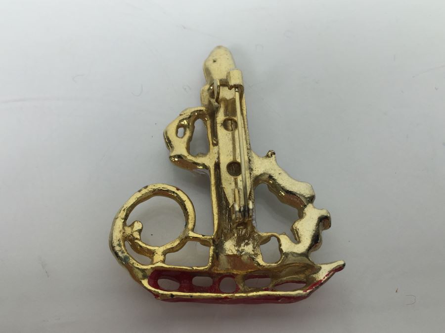 Set Of (3) Holiday Themed Brooches [Photo 14]