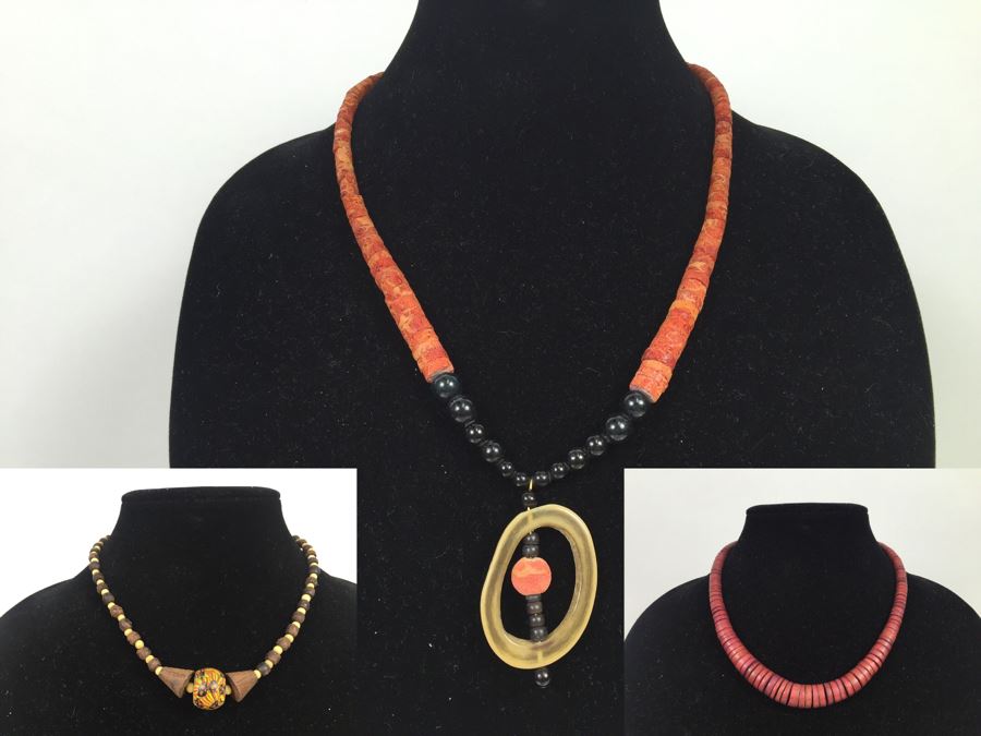 Set Of (3) Vintage Necklaces [Photo 1]