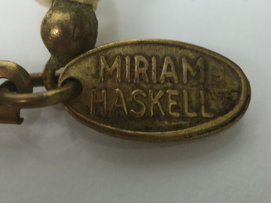 Vintage Miriam Haskell Necklace [Photo 6]