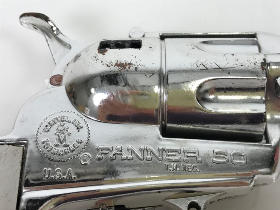 Vintage Mattel Toys FANNER 50 Toy Cap Gun Working [Photo 3]