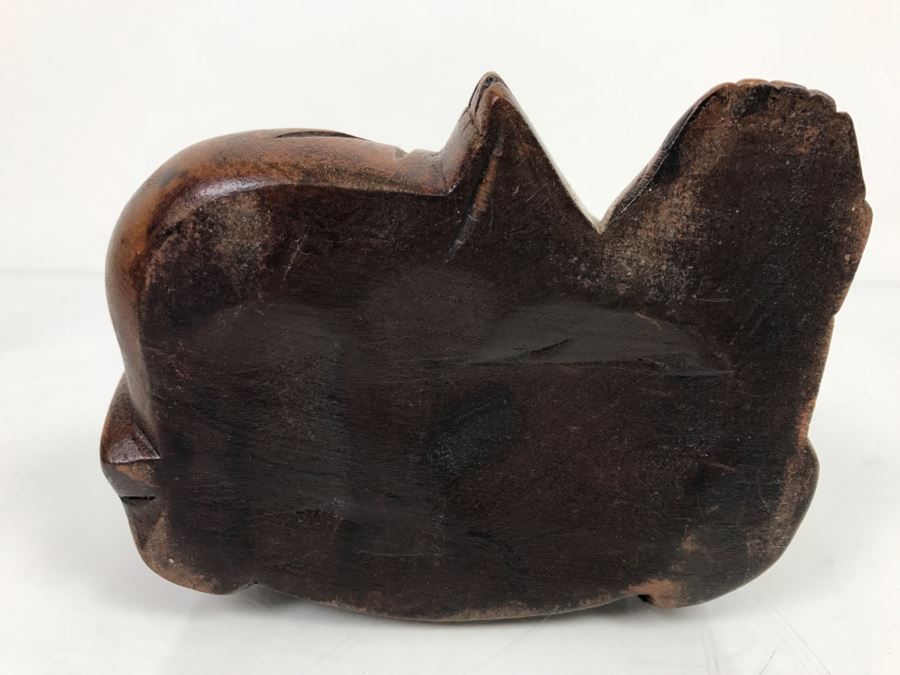 Wooden Carved Laughing Buddha [Photo 10]